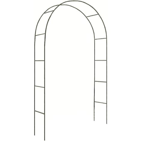 I GIARDINI DEL RE Arco decorativo da giardino struttura in metallo h 240 cm - biacchi ettore