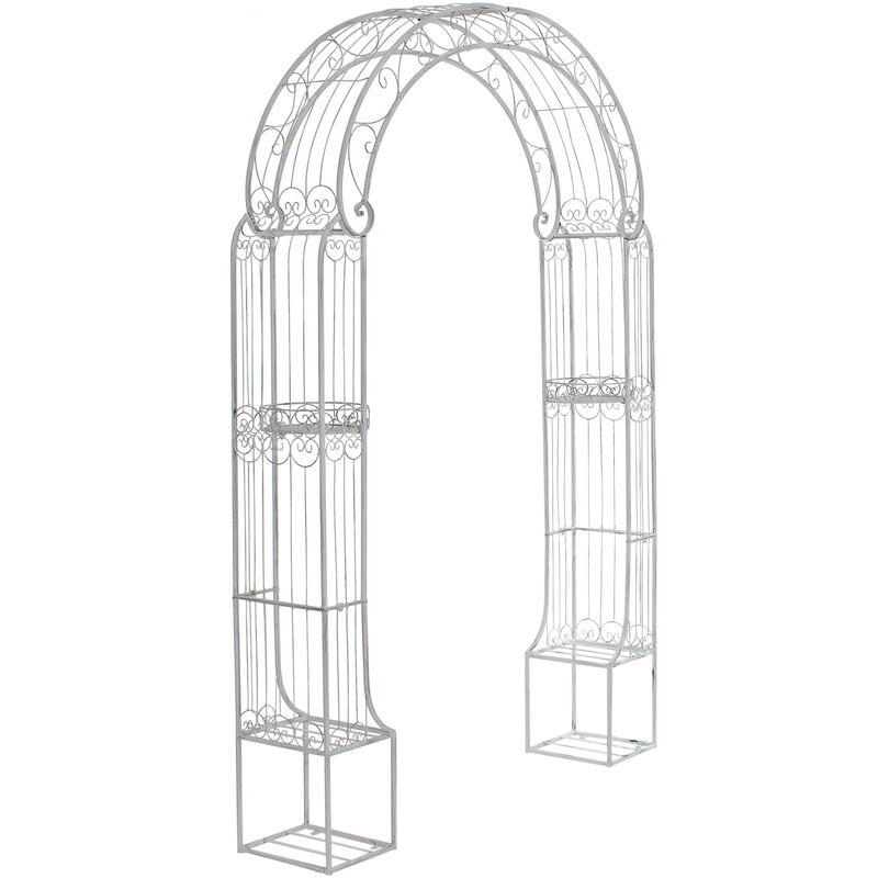 

CLP - Arco para flores Alessia Antiguo/Blanco