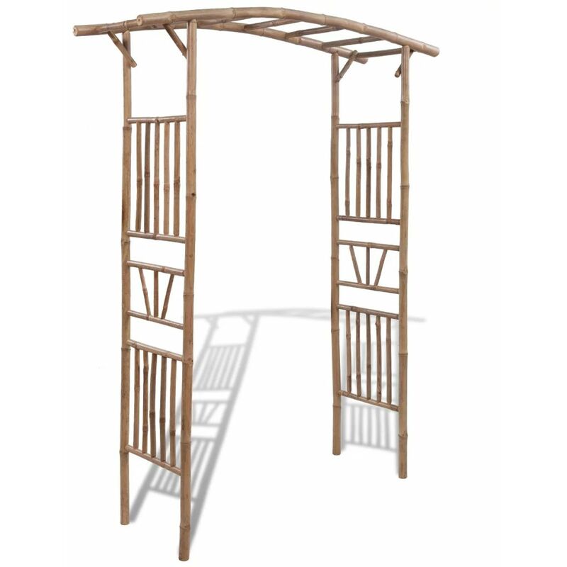 

Arco para rosas de bambu 145x40x187 cm