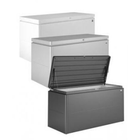 ARCON BAUL METALICO BIOHORT LOUNGEBOX 160 COLOR PLATA METALIZADA