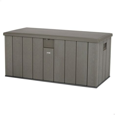 Arcón de Exterior Lifetime Marrón 570 L 150 x 69 x 72 cm Acero Plástico 0081483810249 S8901387 Lifetime