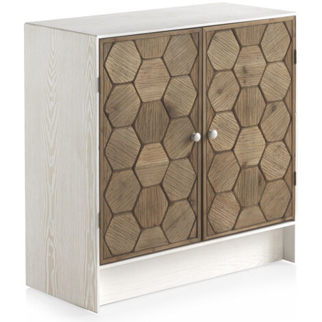 Arcón De Fresno Blanco 2 Puertas