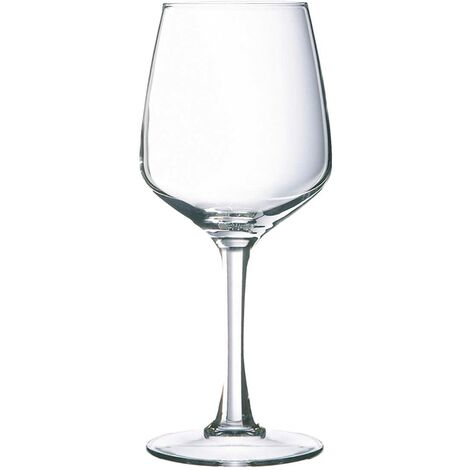 Arcoroc Lineal Bicchiere da Vino, Vetro temperato, Trasparente