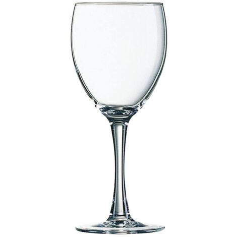 Arcoroc Princesa Bicchiere per vino bianco 190ml , senza contrassegno di riempimento, 6 Bicchieri