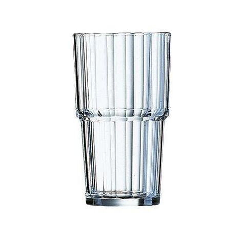 ARCOROC Trinkglas Arcoroc NORVEGE 7,4 x 12,5 cm (D. x H) 320ml Glas glasklar 6 St./Pack.