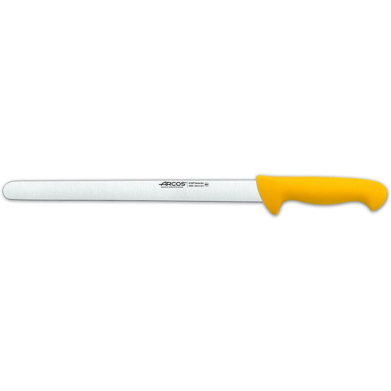 

293400 CUCHILLO FIAMBRE 30 CM AMARILLO - Arcos