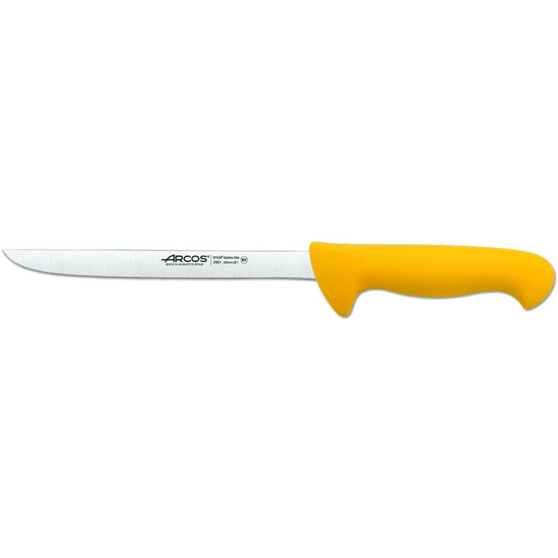 

295100 CUCHILLO FILETEADOR 20 CM AMARILLO - Arcos