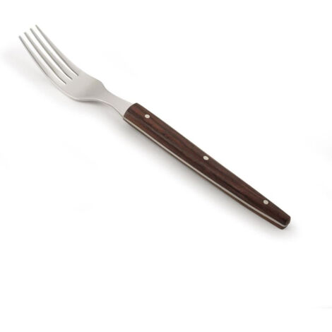 ARCOS 373900 12 Pzas. TENEDOR CHULETERO THE ORIGIN MADERA DE PALISANDRO 220 MM