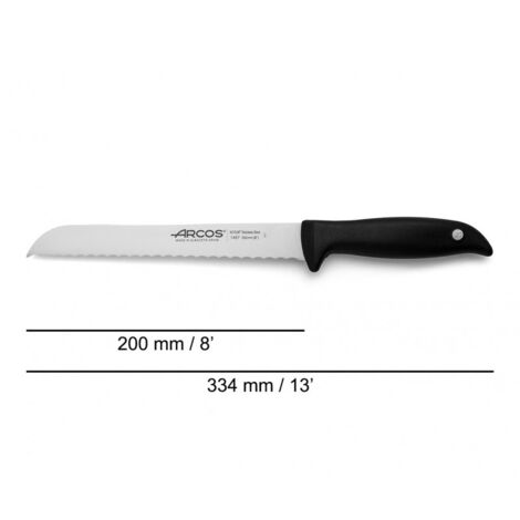 ARCOS arcos m-polip.145700-bl cuchillo panero hoja inox 200mm.