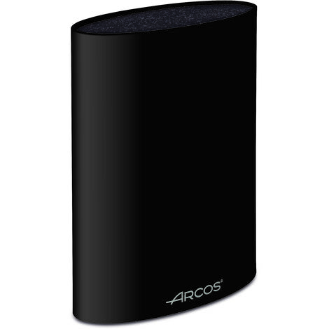 Arcos Bloque Universal para Cuchillos hasta 20 cm - Hecho de Caucho Termoplástico 220 x 160 x 65 mm - Color Negro