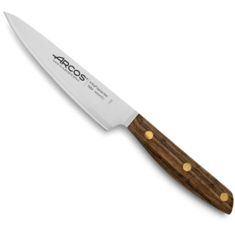 Arcos Coltello da cucina serie nórdika 14 cm di lunghezza lama in acciaio inox NITRUM® e manico in Ovengkol