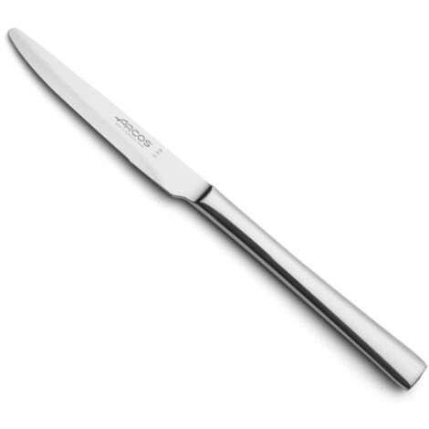 Arcos Cuchillo de Postre - Monoblock de una pieza en Acero Inoxidable 90 mm - Color Plata