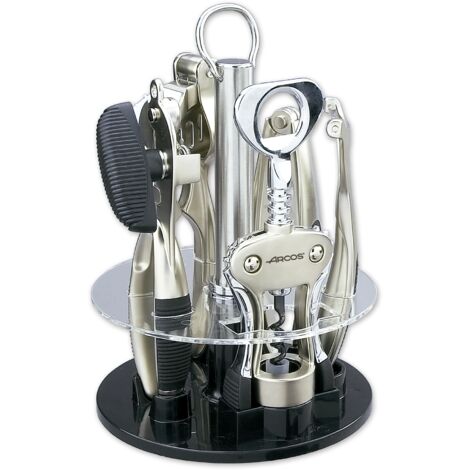 Arcos Forza 604500 Set Küchenutensilien Chrom Silber