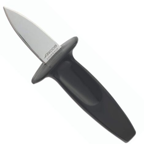 Arcos Gadgets Professionali, Apriostriche, Lama Acciaio Inossidabile 60 mm, Manico Polipropilene, Colore Nero