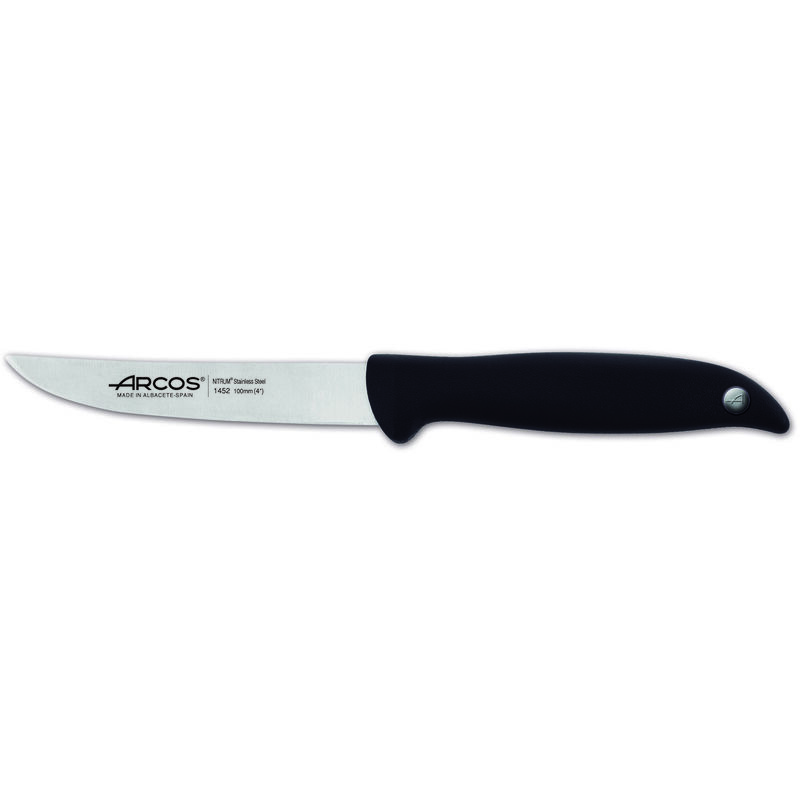 Couteau à légumes Arcos Menorca 145200 en acier inoxydable Nitrum et mango en polypropylène avec lame de 10,5 cm sous blister.