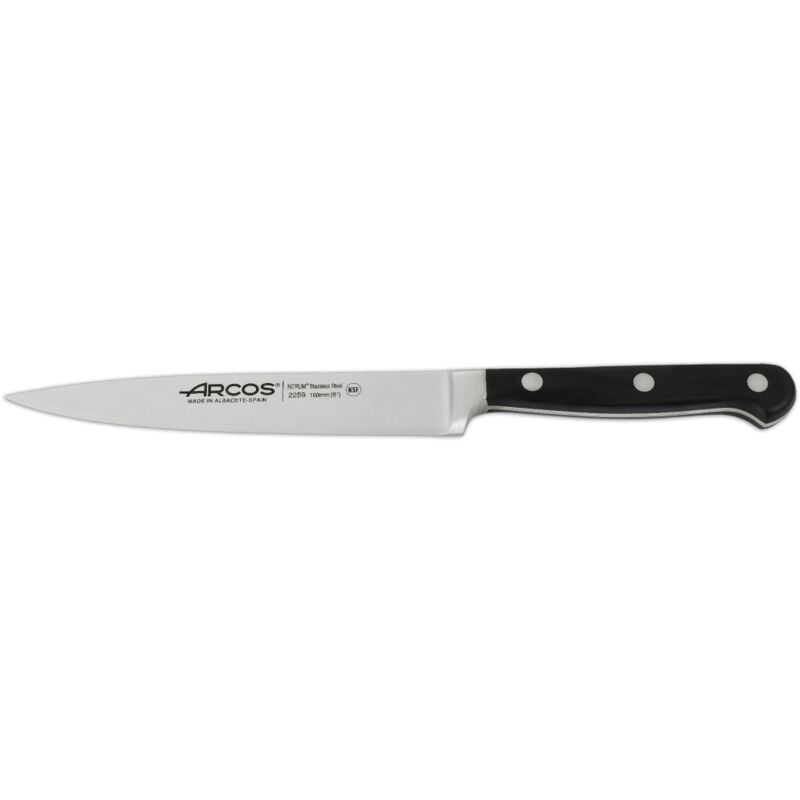 Image of Arcos - opera fileting knife 160 mm - Lama lunga e sottile con bordo liscio. Sfiletta carne e pesce e dà un taglio netto.