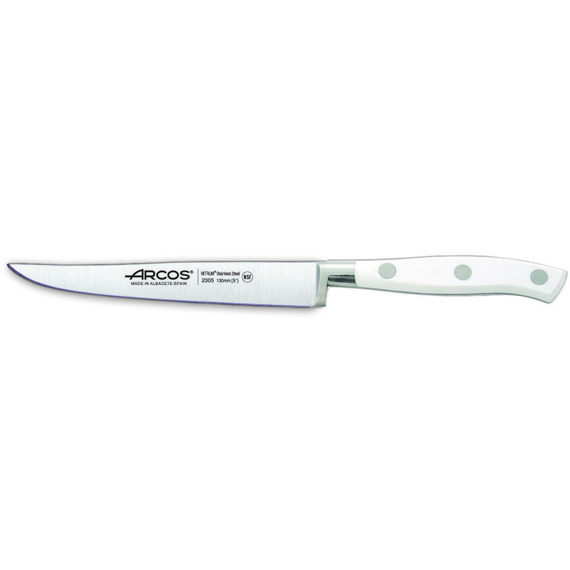 Image of Arcos - Riviera Blanc 230524 Nitrum Steel coltello in acciaio Nitrum, con Poliossimetilene e 13 cm lama in caso.