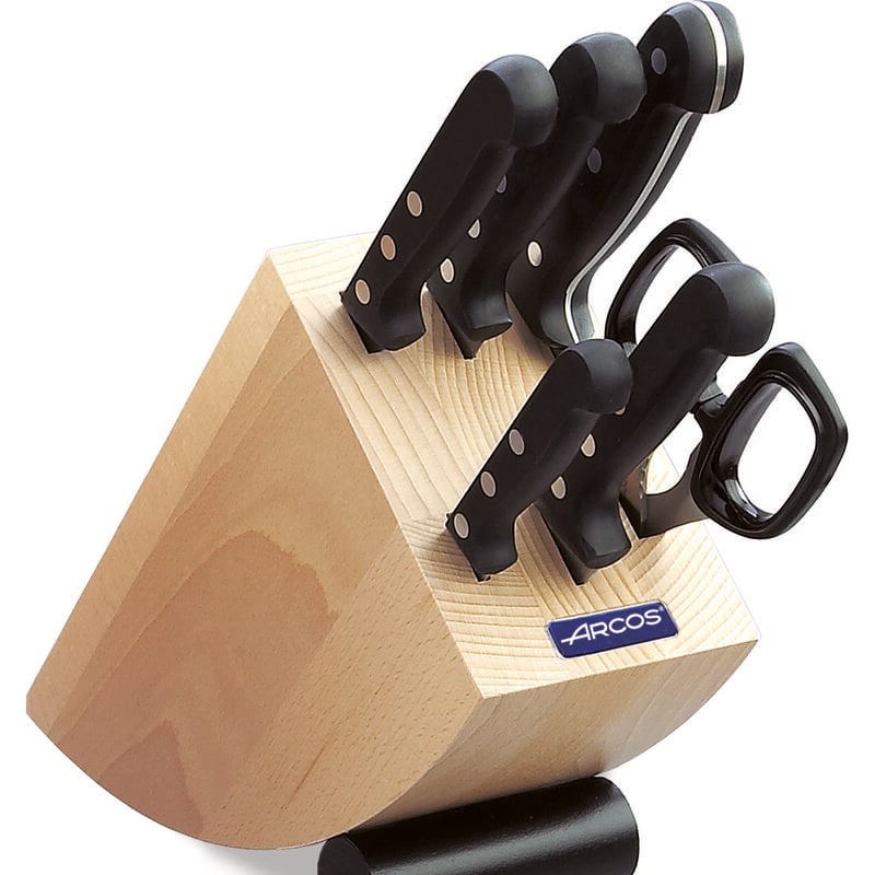 Image of Taco de 5 coltelli e forbici Arcos Universal Universal Universal 285600 set di 6 pezzi e confezione regalo