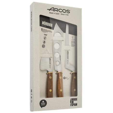 Arcos Set de cuchillos de queso de la serie Nórdika en 3 piezas