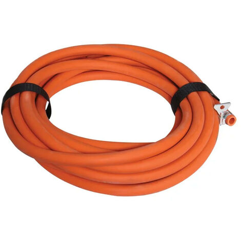 Cold air feed ducting hose silicone - 2m length - red, 25mm
