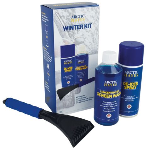 Arctic Hayes WK400 De Icer, Screenwash and Scraper Winter Kit