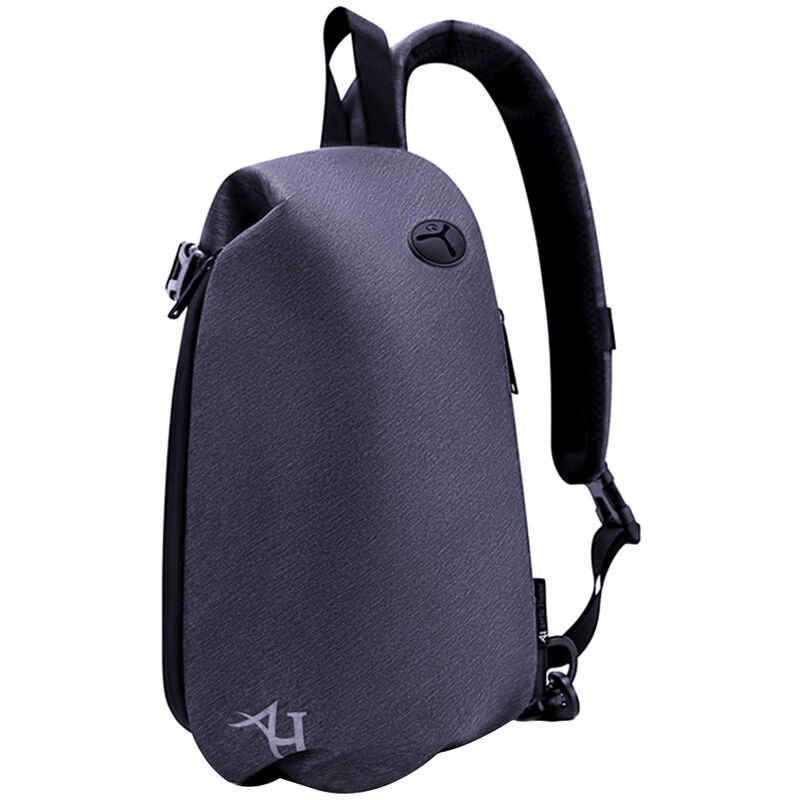 

ARCTIC HUNTER Moda Deporte al aire libre Viajes Casual Bolsa de pecho para hombres Bolso bandolera con puerto de carga USB externo Bolsa de