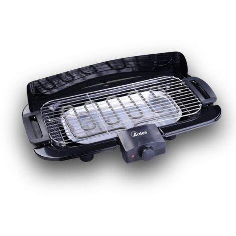 Ardes AR1B02 Barbecue Elettrico Portatile 2000W Nero