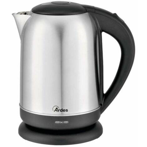 Ardes AR1K41 Bollitore Elettrico 1,7 L 2200 W Nero Acciaio Inossidabile