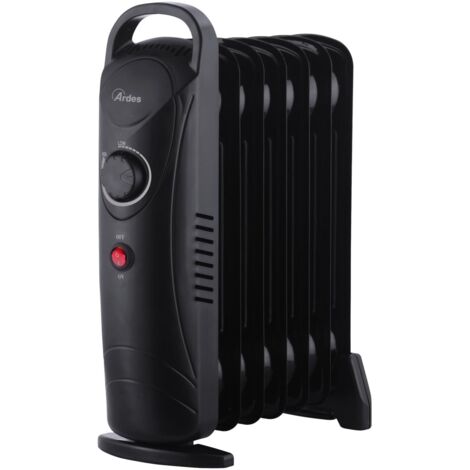 Ardes AR4R07M2 Stufetta Elettrica ad Olio 800W Nero
