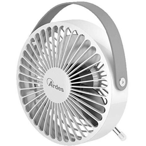 Ardes AR5F03 Ventilatore Da Scrivania 10 Cm Usb Bianco