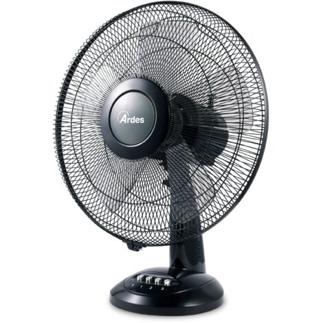 Ardes AR5S41 Ventilatore Da Tavolo 40 Cm Nero