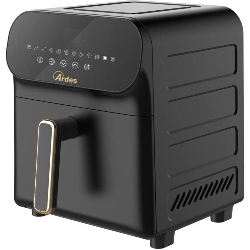 Image of Ardes - ARFRYA04 Friggitrice Ad Aria Calda eldorada 6L d - in Metallo Capacità 6 Litri - AirFryer con Display Digitale Touch e Timer 90' - Tecnologia