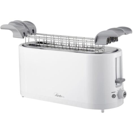 Ardes ARTOAST02 Tostapane 4 Fette 1400 W Bianco