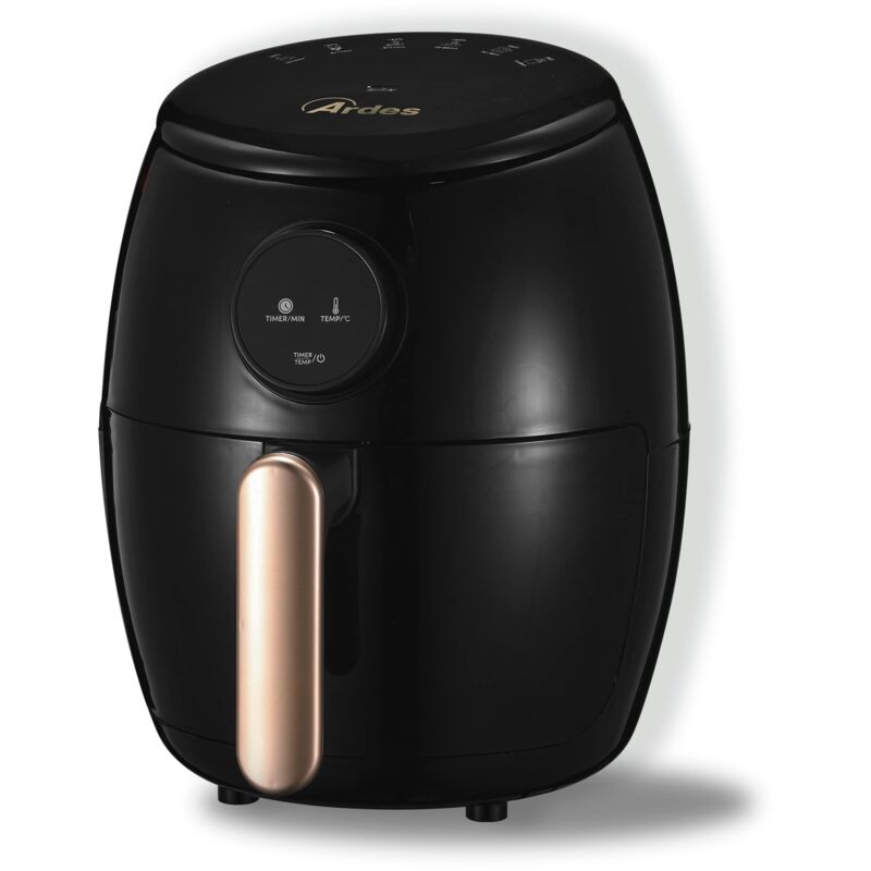 Image of Ardes - Friggitrice Ad Aria Calda Capacità 2 Litri Air Fryer Piccola Con Display Digitale e Timer 60 Minuti Temperatura Massima 200°c Modello