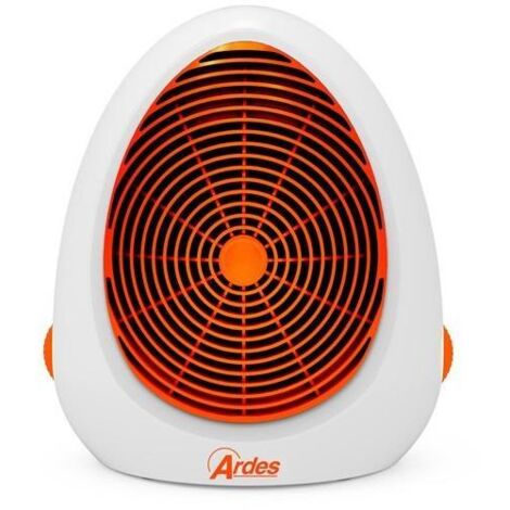 Ardes MUNA Termoventilatore 2000W Arancione 3 Posizioni 2 Velocità 25x32x16 cm