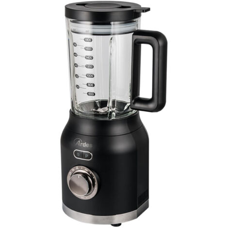 Ardes Poseidon ARFRUL01 Frullatore Alta Velocità 1200W con Bicchiere in Vetro 1,8L