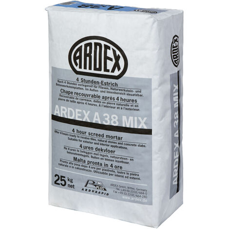 Ardex A 38 MIX 4 Stunden-Estrich 25kg