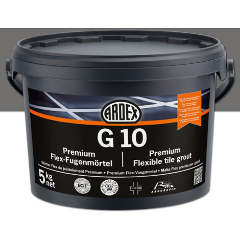 ARDEX G10 Premium Flex-Fugenmörtel Basalt 5kg Eimer