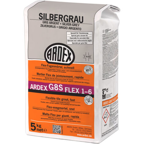 ARDEX G8S Silbergrau 5kg Beutel