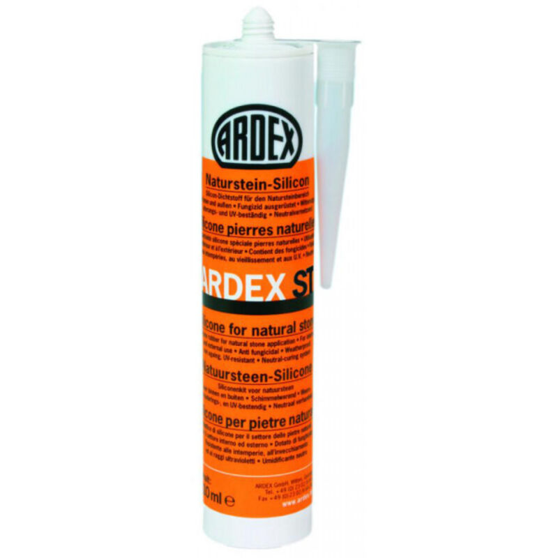 Keine Angabe Ardex St Naturstein-Silicon 310 Ml Kartusche Silbergrau