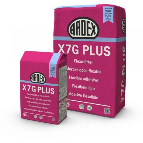 ARDEX X 7 G Plus Flexmörtel Fliesenkleber 25 kg Sack