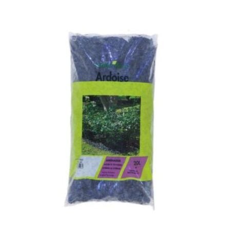 Ardoise 25 noire 1,5/3 cm - sac de 20 L - PRADIER