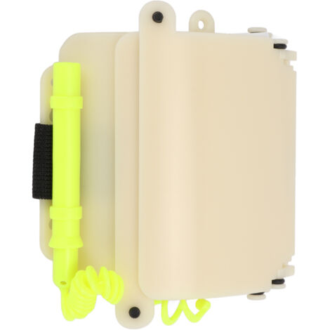 Ardoise de plongée lumineuse avec crayon et bracelet - Outil de communication sous-marine UW‑193TD pour plongeurs