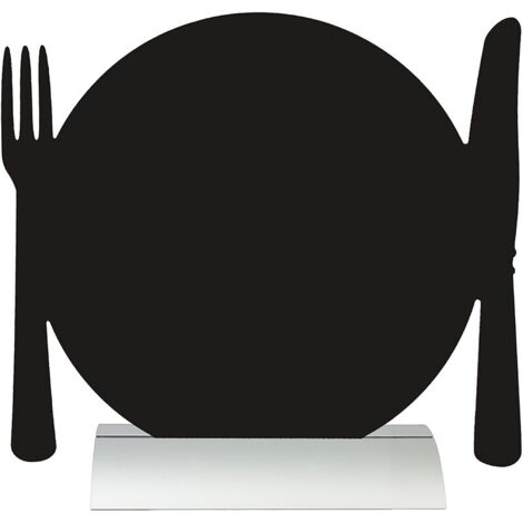 Ardoise de table socle alu - 13 modèles