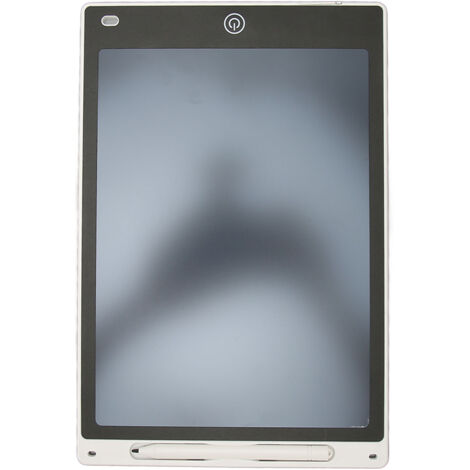 Ardoise Magique 10 Pouces Écran LCD Effaçable, Planche à Dessin Électronique Réutilisable pour Enfants, Piste de Couleur Blanc