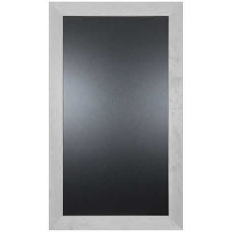 Ardoise Murale Double Face Moulure Large 108 x 63 cm - Coloris au choix - Interface PLV