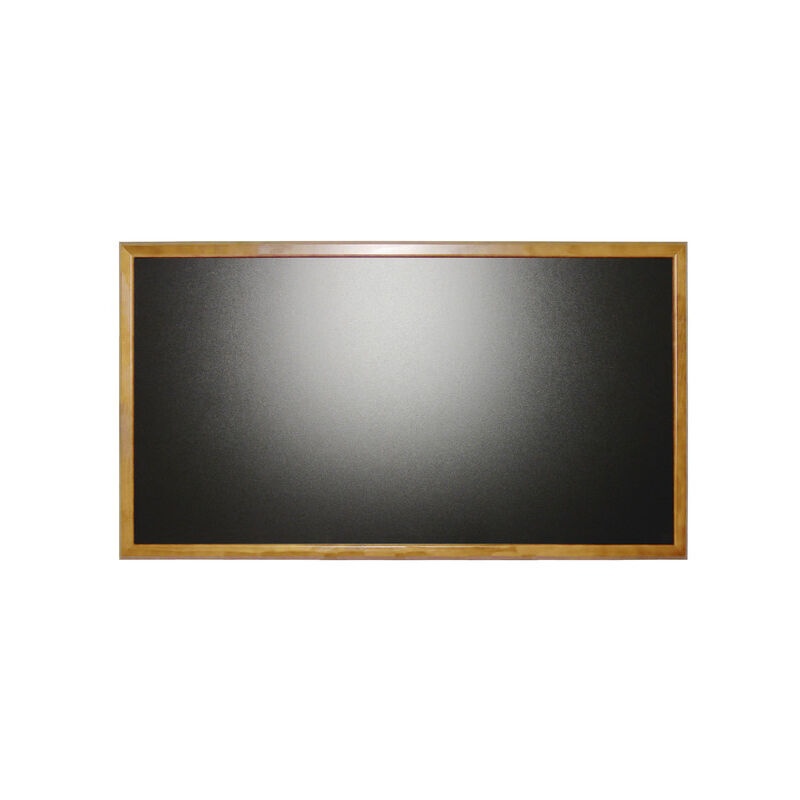 Ardoise murale en bois couleur chêne dimensions 102 x 57 cm - Fabrication française