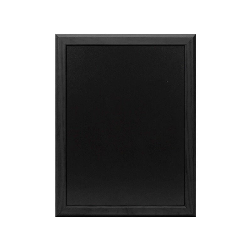 Ardoise murale en bois couleur noir dimensions 46 x 36 cm - Fabrication française