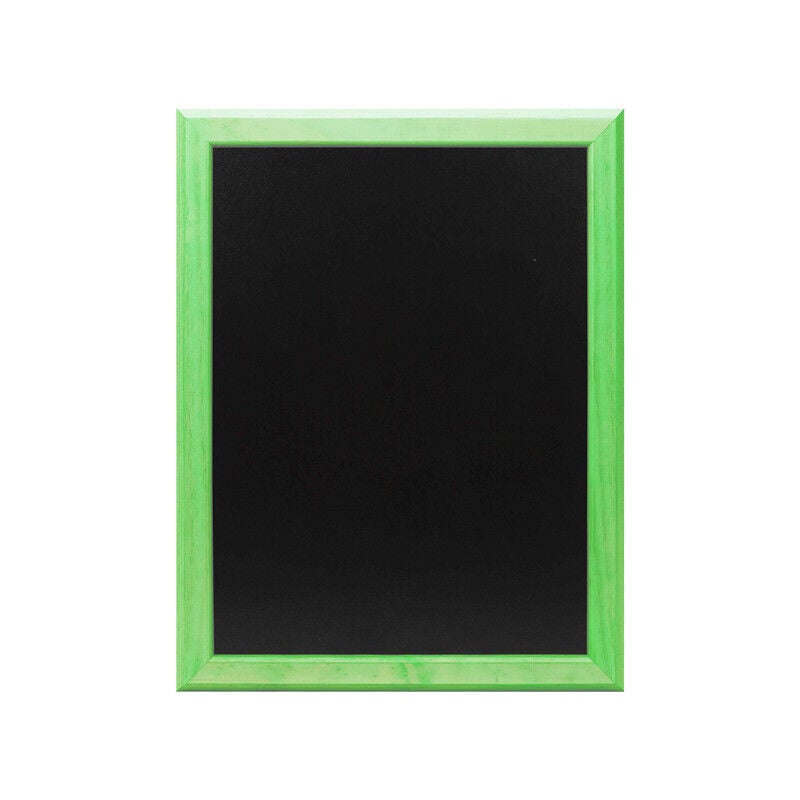 Ardoise murale en bois couleur vert dimensions 46 x 36 cm - Fabrication française