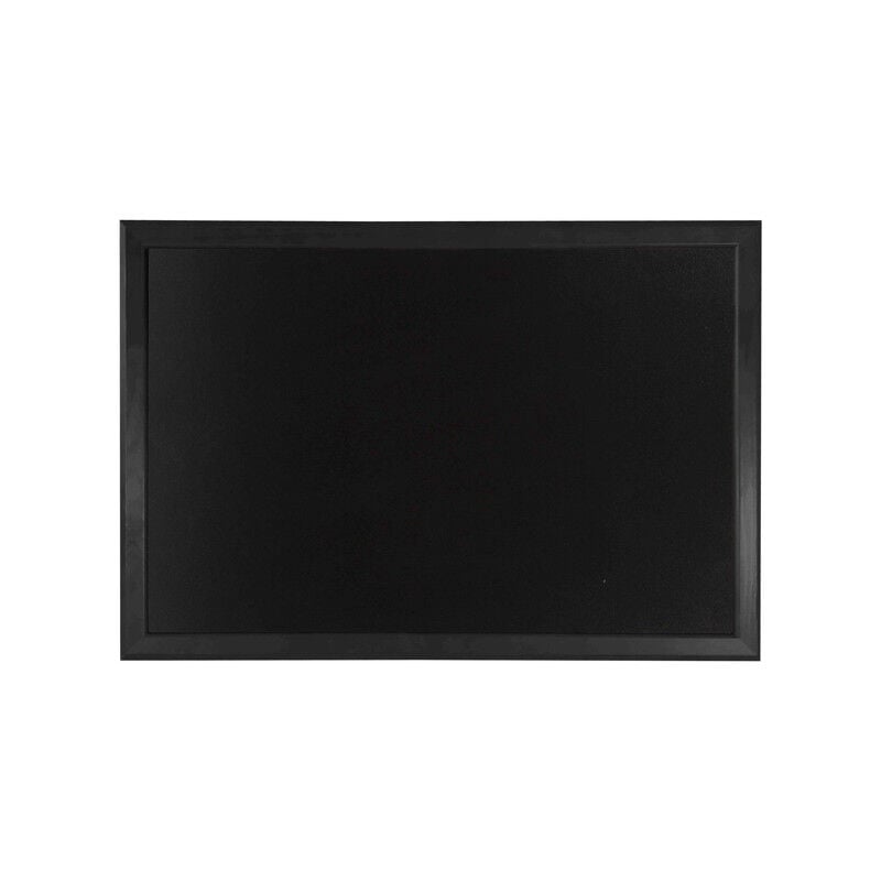 Ardoise murale en bois couleur noir dimensions 66 x 46 cm - Fabrication française